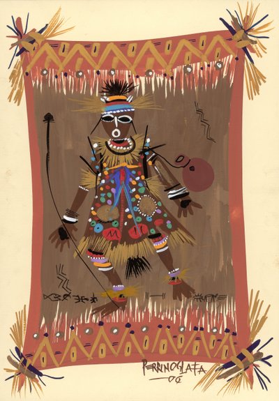 Messengers of Ashe 1, 2006 by Oglafa Ebitari Perrin